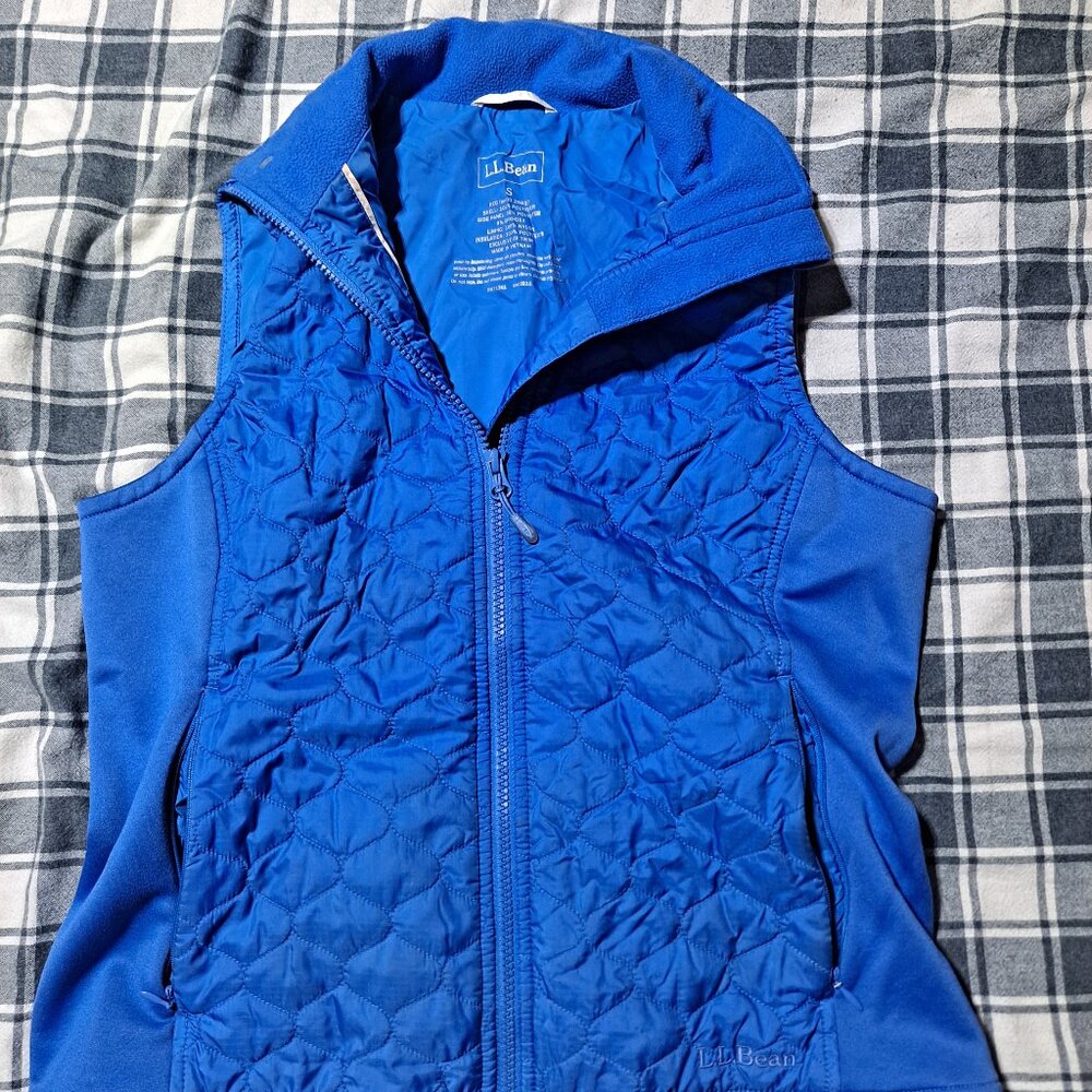 LL Bean Blue Vest. Make an offer